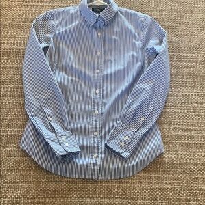 Blue Stripe J.Crew Women’s Shirt
